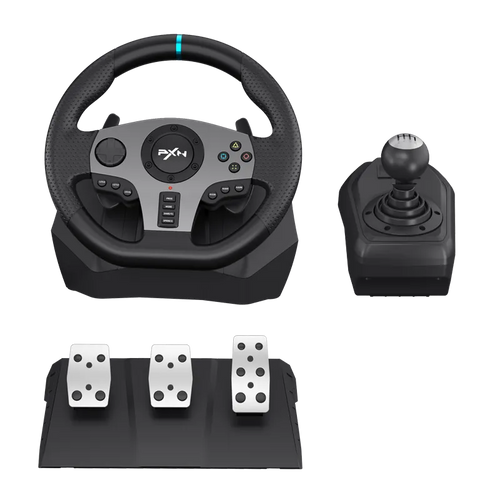 PXN V9 Volante PC Steering Wheel Gaming Racing Wheel for PS4/PS3/Xbox One/PC Windows/Nintendo Switch/Xbox Series S/X 270°/900° arcade y mandos